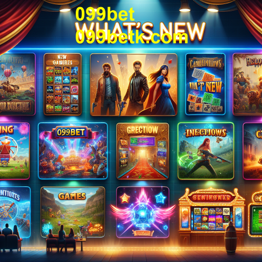 Descubra as Novidades Imperdíveis em Jogos no 099bet